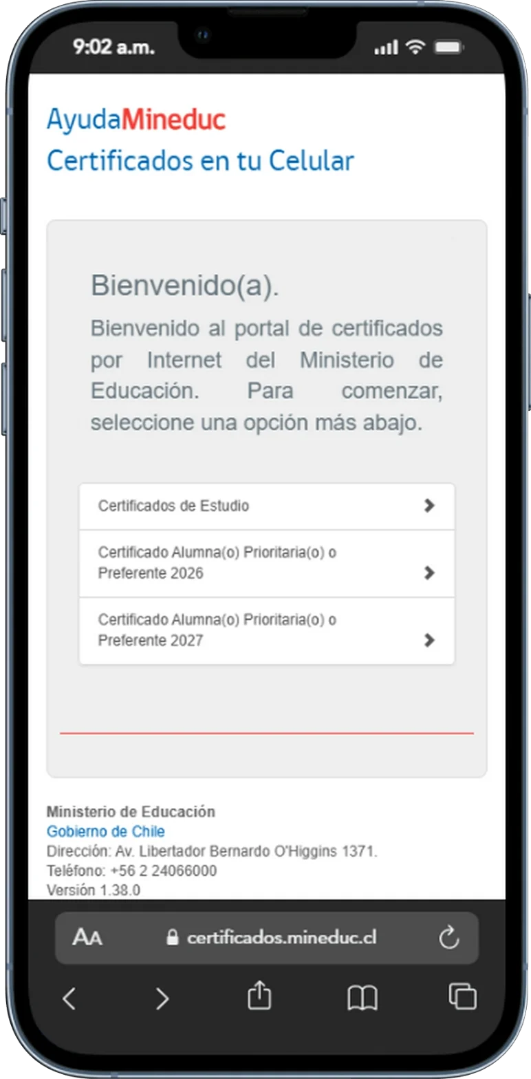 Instructivo en Smartphone